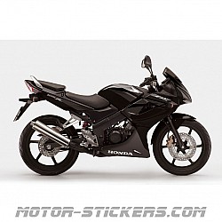 Honda CBR 125R 2007 decals